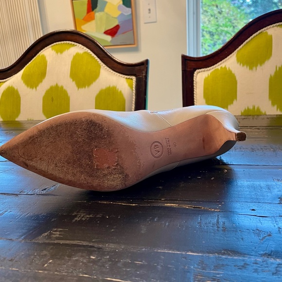 Veronica Beard Lisa 70 Leather Ankle Booties - Picture 5 of 5